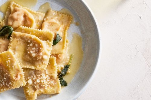 Food-Bastianich-Pumpkin Ravioli