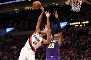 Lakers Trail Blazers Basketball