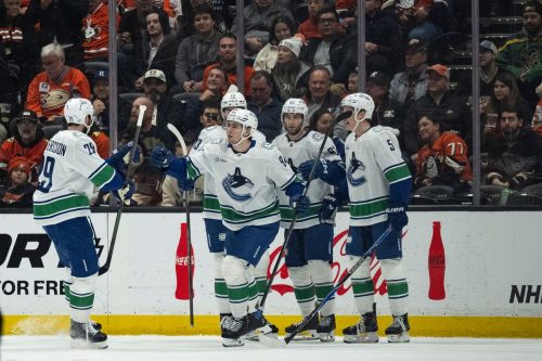 Canucks Ducks Hockey