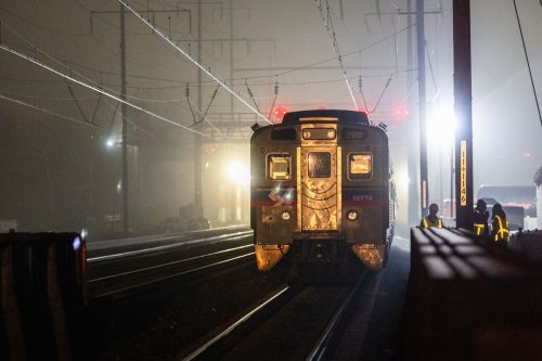 Commuter Train Fires Philadelphia