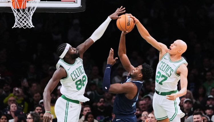 Grizzlies Celtics Basketball