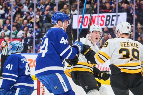 Bruins Maple Leafs Hockey