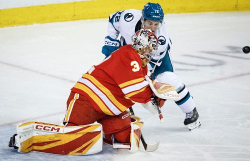 Sharks Flames Hockey