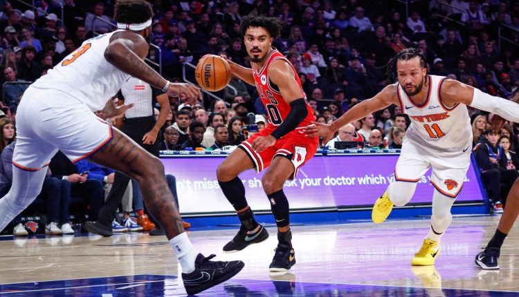 Bulls Knicks Basketball