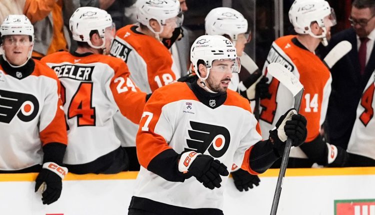 Flyers Predators Hockey