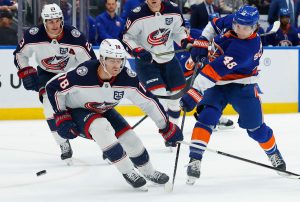 Blue Jackets Islanders Hockey