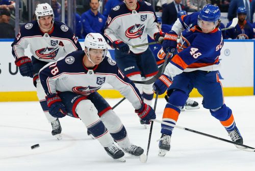 Blue Jackets Islanders Hockey