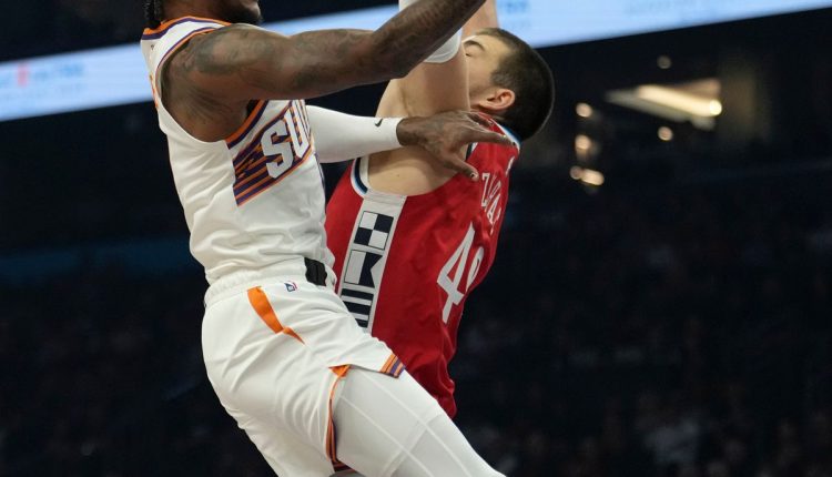 Clippers Suns Basketball