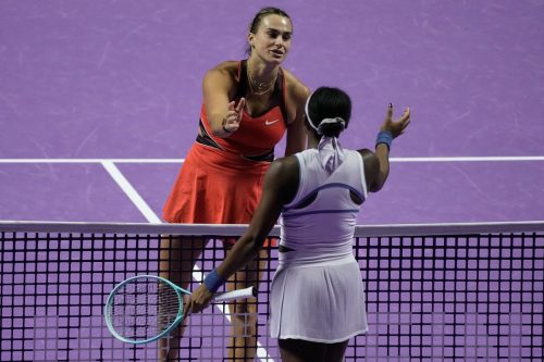 Saudi Arabia Tennis WTA Finals