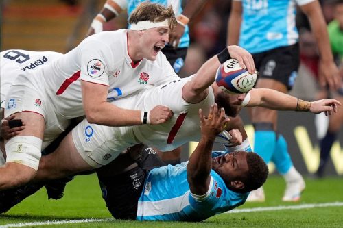 Britain Rugby England Fiji