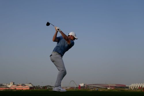 APTOPIX Emirates Abu Dhabi Golf Championship