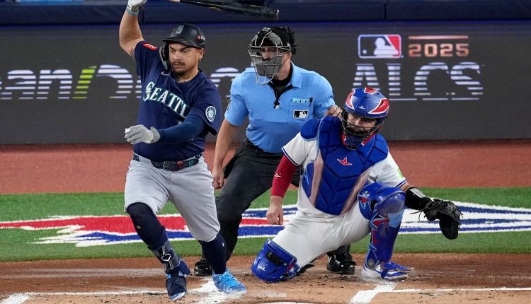 ALCS Mariners Blue Jays Baseball