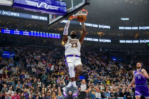 Lakers Jazz Basketball