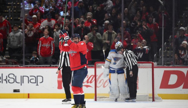 Blues Capitals Hockey