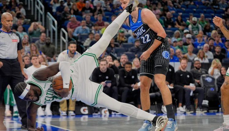 AP TOPIXCeltics Magic Basketball