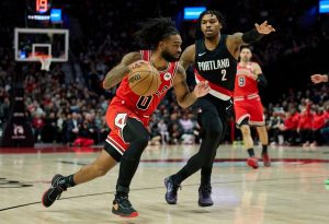 Bulls Trail Blazers Basketball