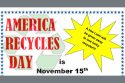 America Recycles Day flyer