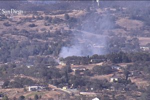 Blake Fire burning in Valley Springs area of Calaveras County -- PG&E map