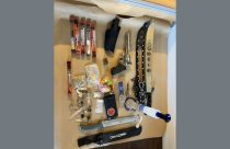 Items seized by Calaveras County Probation Dept. -- TCSO photo