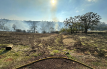 Vegetation Fire - Calaveras Consolidated Fire Image