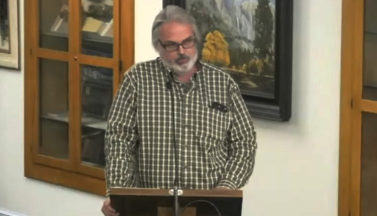 Incoming Sonora City Administrator Chris Gorsky Addresses City Council