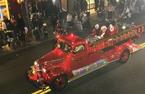 42nd Annual Historic Downtown Christmas Parade with Santa and Mrs. Claus ringing in the holiday season -- Photo: Tracey Petersen
