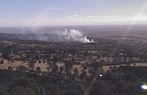 Lanford Fire, in the Valley Springs area of Calaveras County—PGE live camera