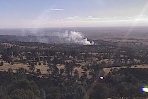 Lanford Fire, in the Valley Springs area of Calaveras County—PGE live camera