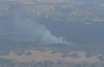 Meacham Fire in Angels Camp area of Calaveras County—PG&E Live cameras