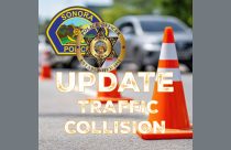 SPD Traffic Collision Update graphic