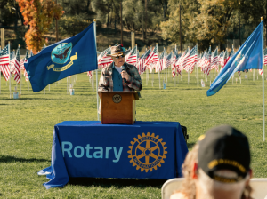 Frank Smart Speaks At Field Of Honor Opening Ceremony - TCSO Image