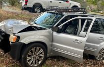 Solo-vehicle crash in the Valley Springs area of Calaveras County—CCF photo