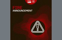 Stanislaus National Forest Fire announcement graphic