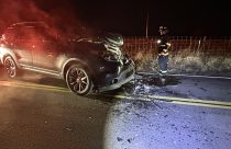 A head-on crash in the Burson area of Calaveras County sends one person to a Valley hospital—CCF photo