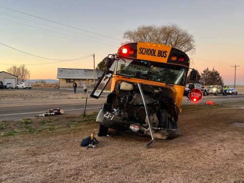 School Buses Crash