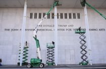 APTOPIX Trump Kennedy Center