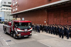 Hong Kong Firefighter Funeral