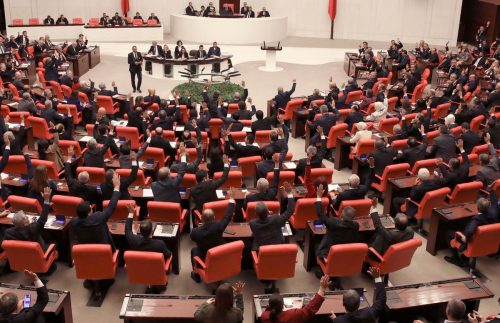 Turkey Parliament Harassment