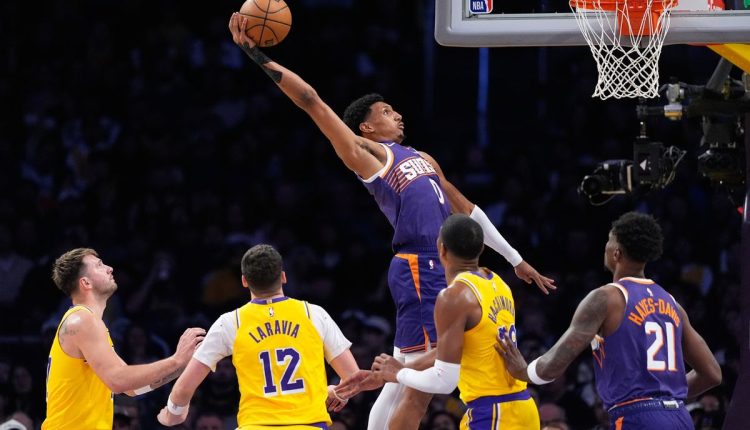 APTOPIX Suns Lakers Basketball