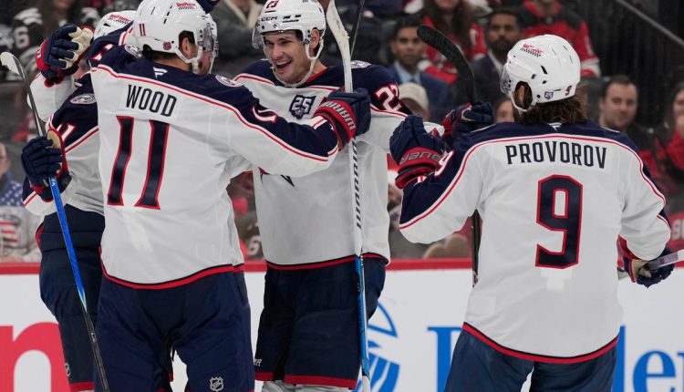 Blue Jackets Devils Hockey