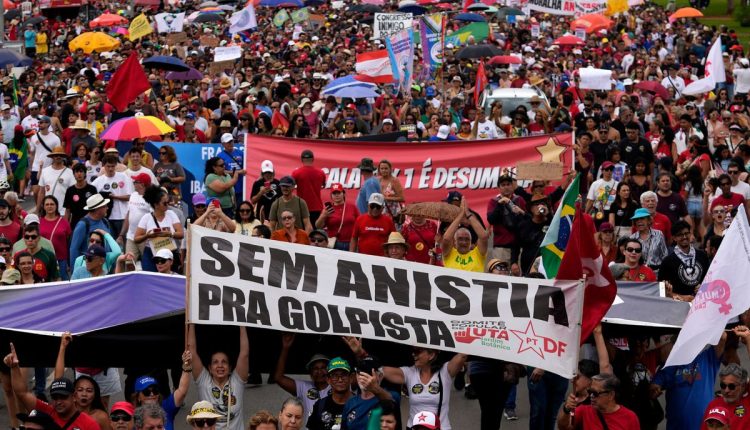 Brazil Bolsonaro Protest