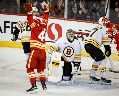 Bruins Flames Hockey