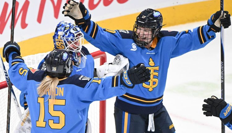 PWHL Sceptres Victoire Hockey