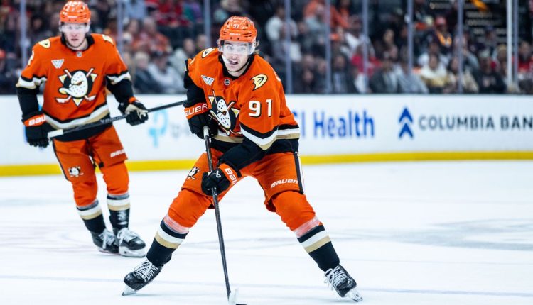 Blackhawks Ducks Hockey