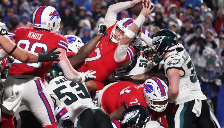 Eagles Bills Football