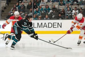 Flames Sharks Hockey