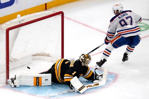Oilers Bruins Hockey