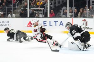 Blackhawks Kings Hockey