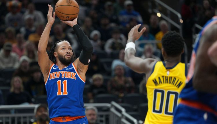 Knicks Pacers Basketball