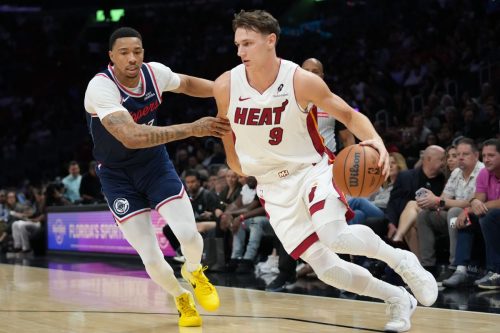 Clippers Heat Basketball